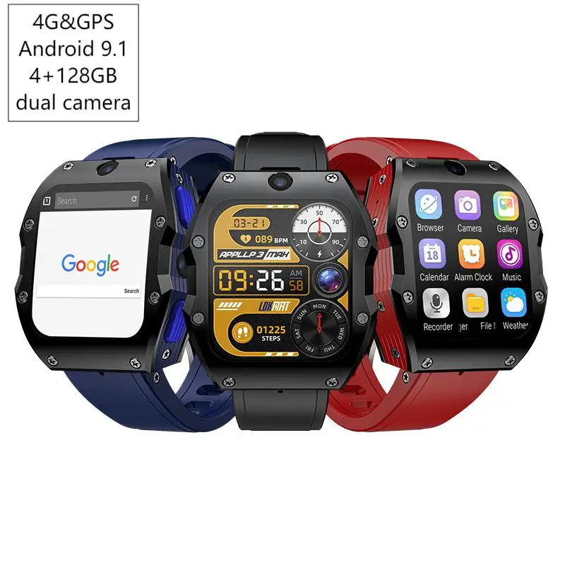 APPLLP 3 4G Android смарт часовник с GPS, NFC и двойна камера